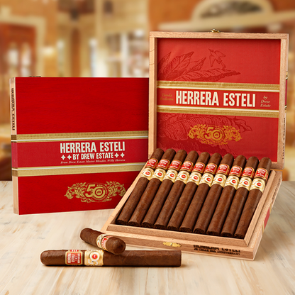 Herrera Esteli Jr 50th Anniversary Exclusive - Churchill - 7 X 48