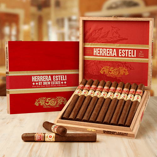 Herrera Esteli Jr 50th Anniversary Exclusive - Churchill - 7 X 48 - cigar13