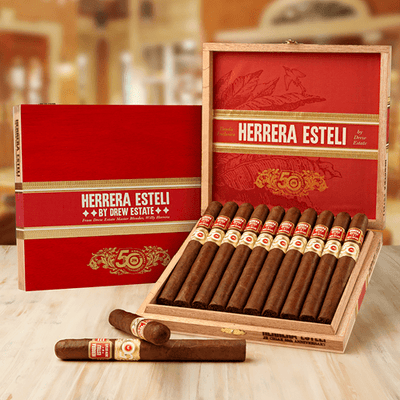 Herrera Esteli Jr 50th Anniversary Exclusive - Churchill - 7 X 48