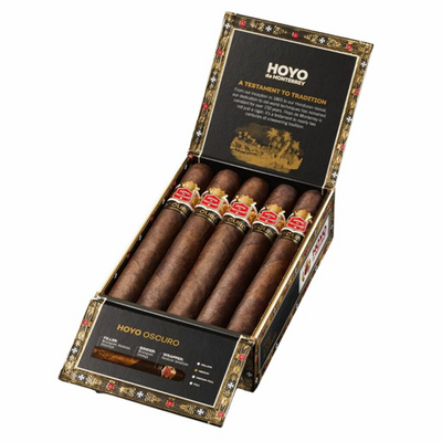 Hoyo De Monterrey Oscuro Cigars - Rothschild - 4.5 X 50