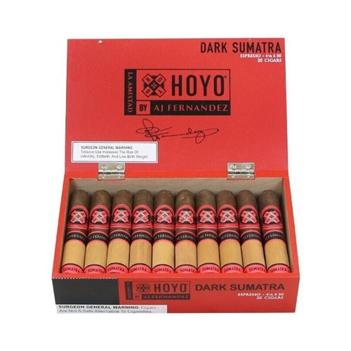 Hoyo La Amistad Dark Sumatra Cigars - Espresso - 4 1/2 X 50 - cigar13
