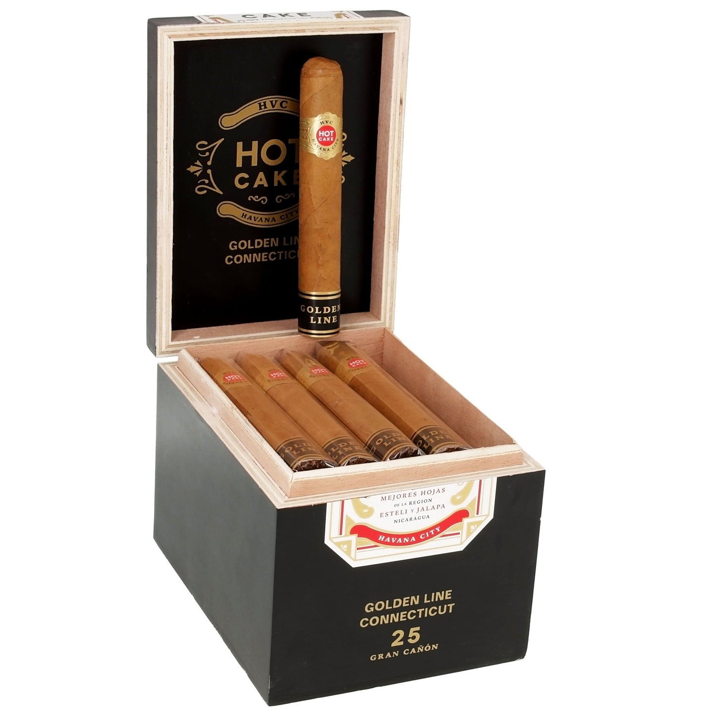 HVC Hot Cake Golden Line Connecticut Gran Canon - cigar13