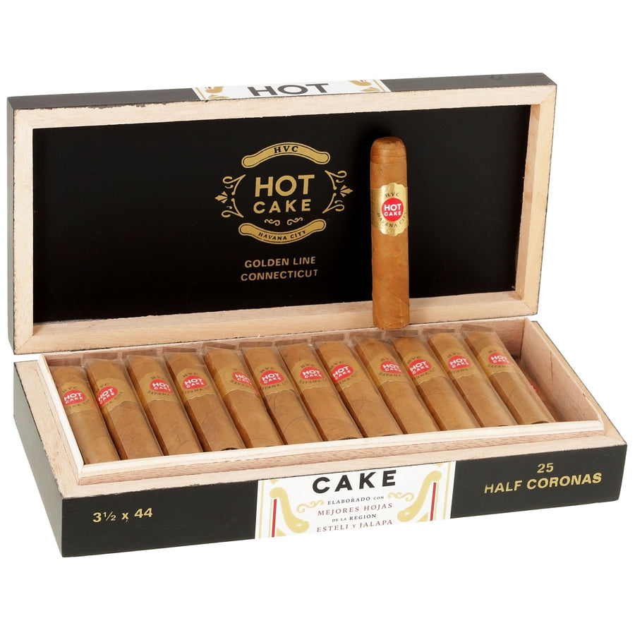 HVC Hot Cake Golden Line Connecticut Half Corona - cigar13