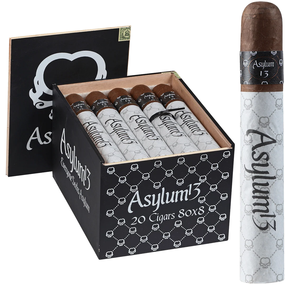 Asylum 13 Eighty Maduro (6.0" x 80)
