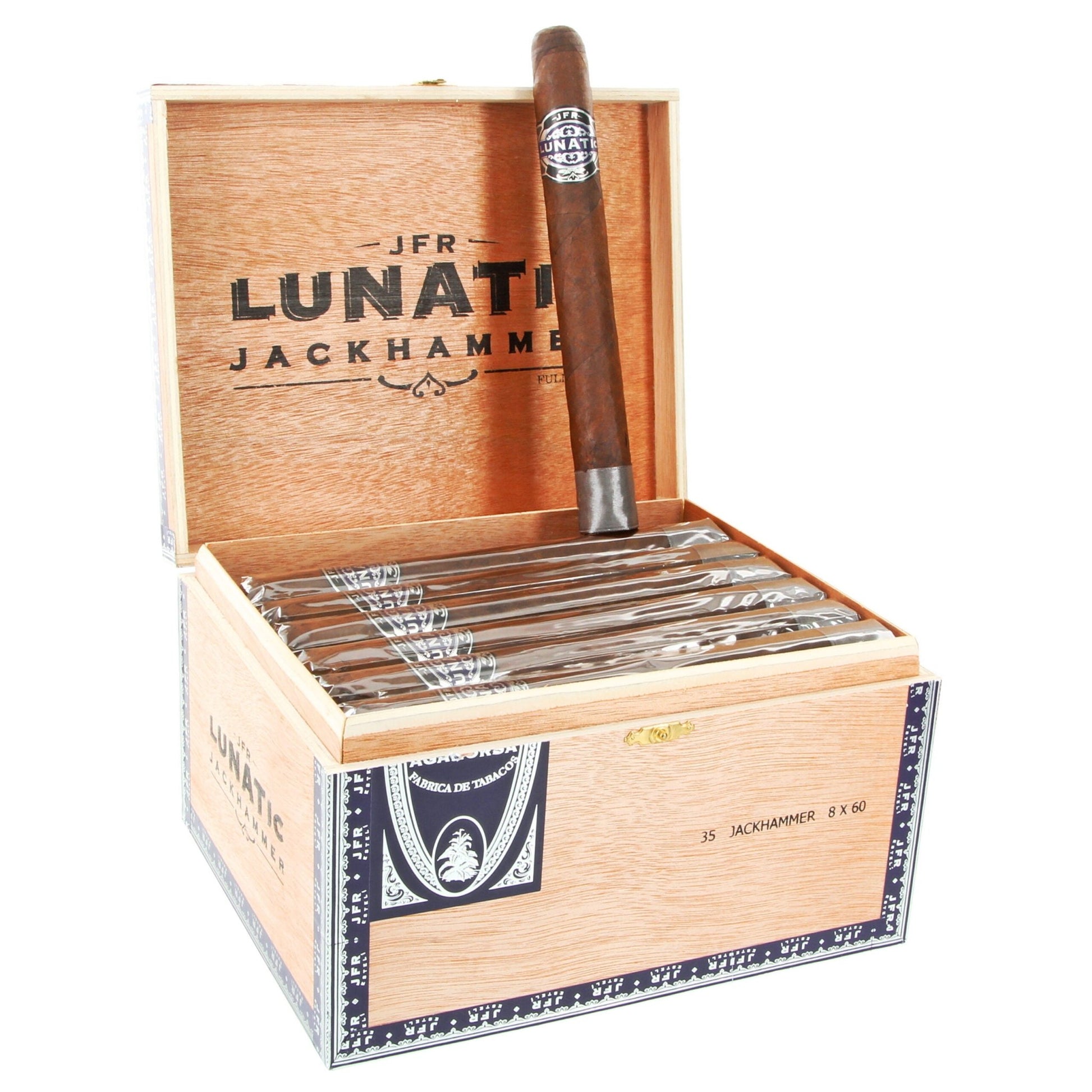 Jfr Lunatic Maduro Cigars - Jackhammer - 8x60 - cigar13