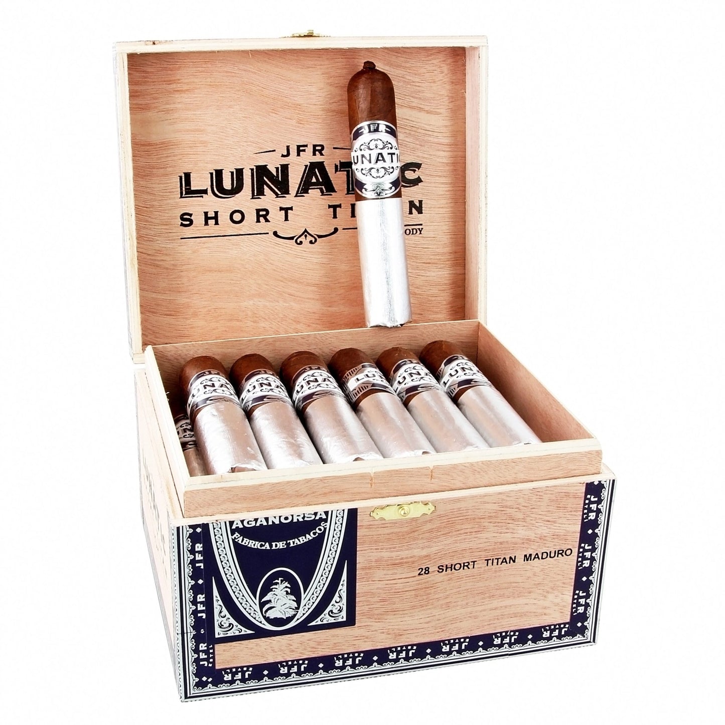 Jfr Lunatic Maduro Cigars - Short Titan - 4.75x60 - cigar13