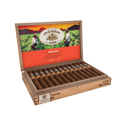Joya De Nicaragua Clasico Medio Siglo Cigars - Toro - 6x50 - cigar13