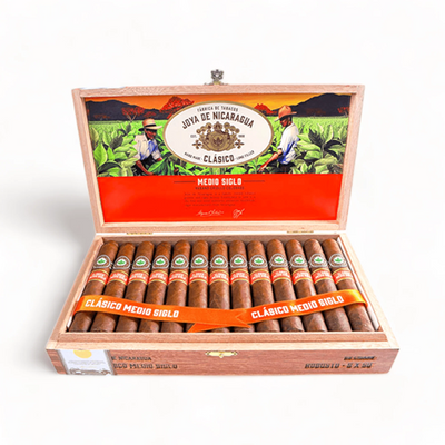 Joya De Nicaragua Clasico Medio Siglo Cigars - Robusto - 5x50