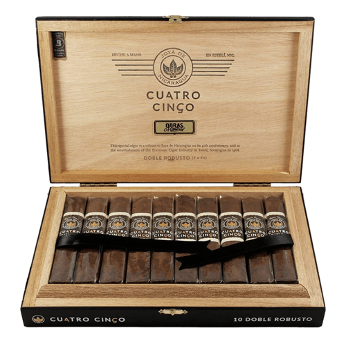 Joya De Nicaragua Cuatro Cinco Cigars - Doble Robusto - 5x56 - cigar13