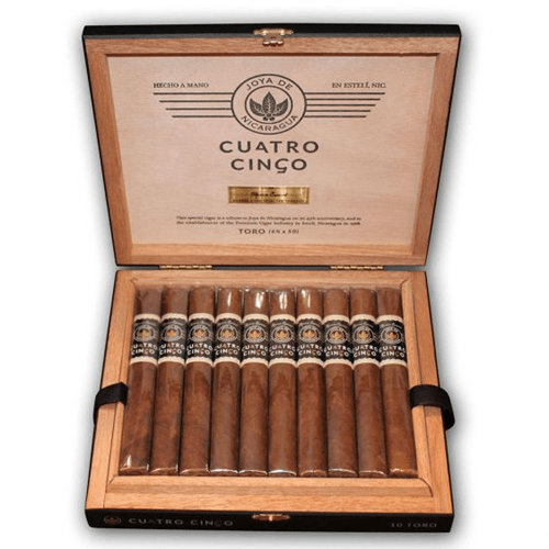 Joya De Nicaragua Cuatro Cinco Cigars - Toro - 6.25x50 - cigar13