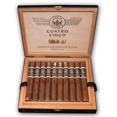 Joya De Nicaragua Cuatro Cinco Cigars - Toro - 6.25x50