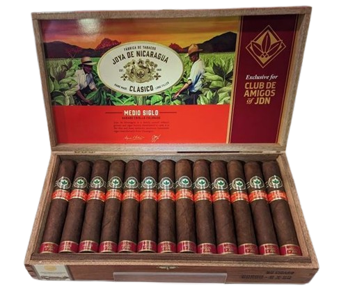 Joya De Nicaragua Clasico Medio Siglo Cigars - Gordo- 6x60