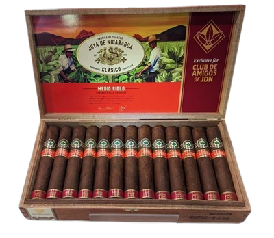 Joya De Nicaragua Clasico Medio Siglo Cigars - Gordo- 6x60