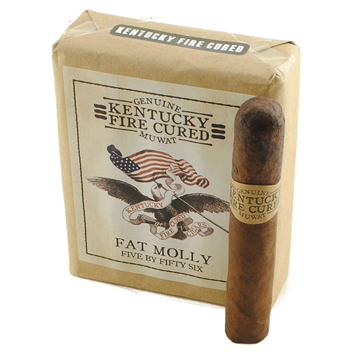 KENTUCKY FIRE CURED CIGARS - Fat Molly - 5x56, 10/Pack
