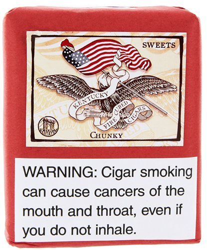 Kentucky Fire Cured Sweets Cigars - Chunky - 4x46