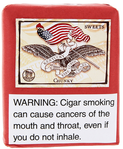 Kentucky Fire Cured Sweets Cigars - Chunky - 4x46