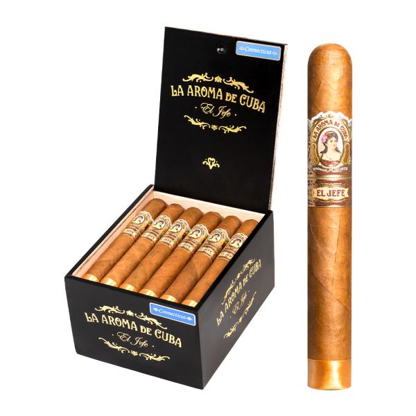 La Aroma De Cuba Connecticut El Jefe (7.0" x 58)