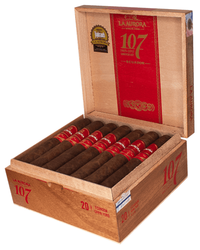 La Aurora 107 Ecuador Cigars - Gran Toro - 6 X 58