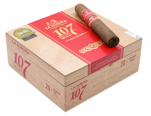 La Aurora 107 Ecuador Cigars - Toro - 5.5 X 54