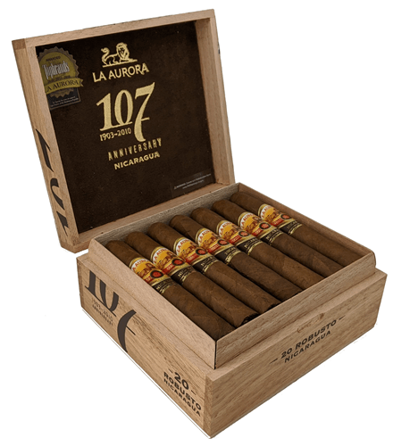 La Aurora 107 Nicaragua Cigars - Robusto - 5 X 50 - cigar13