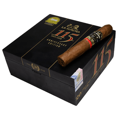 La Aurora 115 Aniversario Cigars - Gran Toro - 6 X 58
