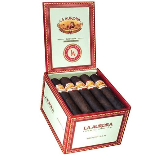 La Aurora 1985 Maduro Cigars - Robusto - 5x50 - cigar13