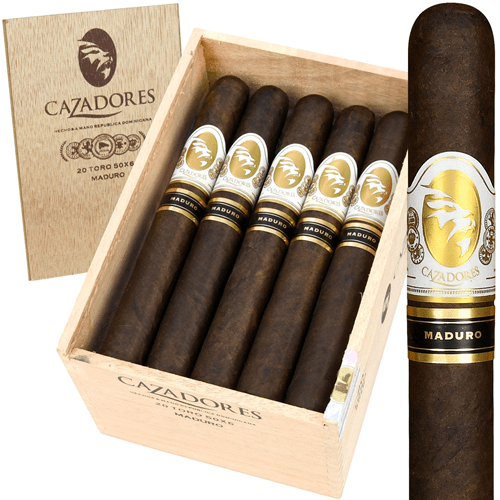 La Aurora Cazadores Maduro Cigars - Toro - 6 X 50 - cigar13