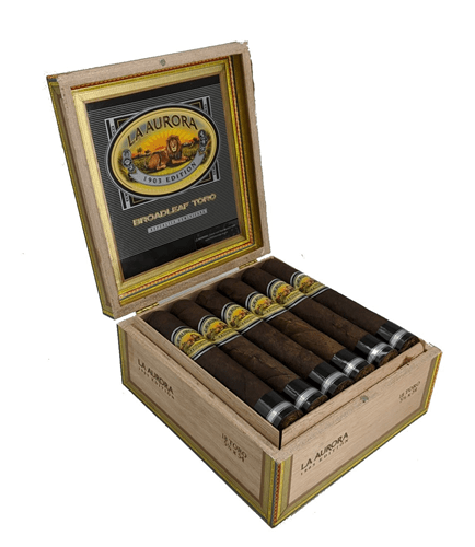 La Aurora Preferido 1903 Edition Parejo Toro Cigars - Broadleaf Toro - 5.5 X 54 - cigar13