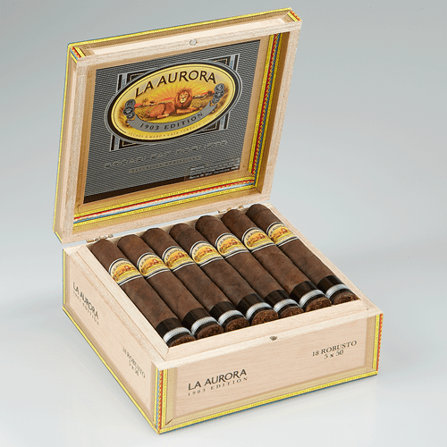 La Aurora Preferido 1903 Edition Robusto Cigars - Broadleaf Robusto - 5 X 50 - cigar13