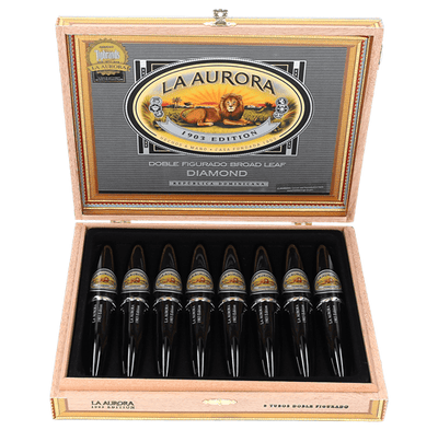La Aurora Preferido Doble Figurado Tubo Cigars - Diamond Tubo - 5 X 54