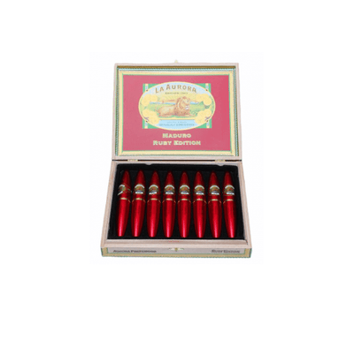 La Aurora Preferido Doble Figurado Tubo Cigars - Ruby Tubo - 5 X 54