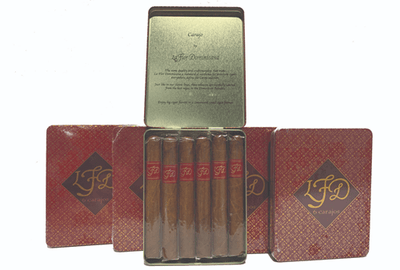LA FLOR DOMINICANA CARAJOS - Maduro - 4 x 34, Tins of 6