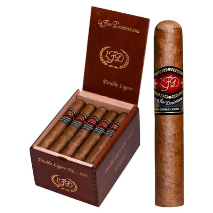 La Flor Dominicana Double Ligero DL-600 Natural (Robusto) (5.25" x 52)