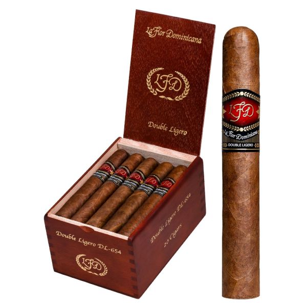 La Flor Dominicana Double Ligero DL-654 Natural (Toro) (6.0" x 54)
