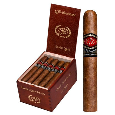 La Flor Dominicana Double Ligero DL-654 Natural (Toro) (6.0