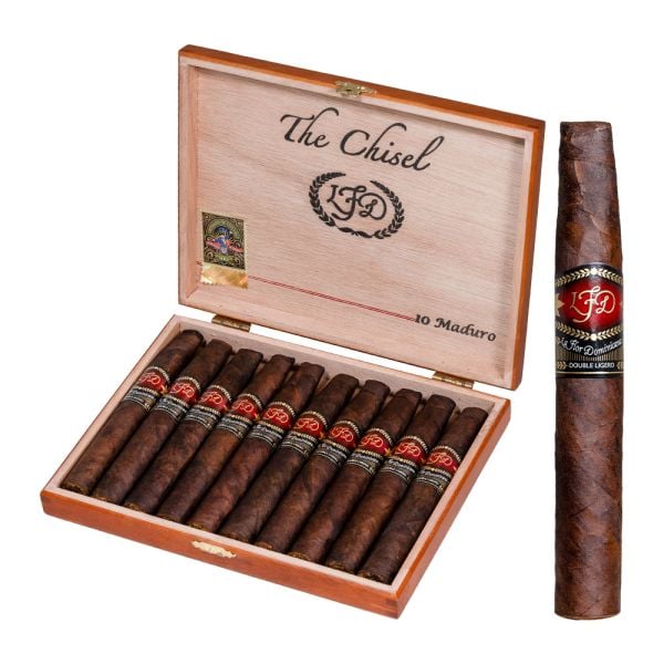 La Flor Dominicana Double Ligero Chisel Maduro (Chisel) (6.0" x 54)