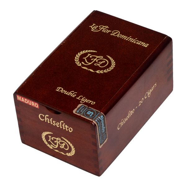 La Flor Dominicana Double Ligero Chiselito Maduro (Chisel) (5.0" x 44)