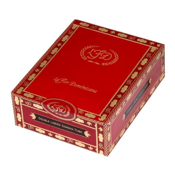 La Flor Dominicana Double Ligero Crystal Tubo (Corona) (5.63" x 44)