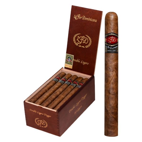 La Flor Dominicana Double Ligero Digger Natural (Gordo) (8.5" x 60)