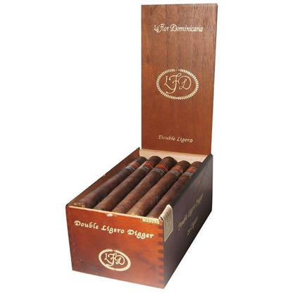 La Flor Dominicana Double Ligero Maduro Cigars - Digger - 6.5x60 - Maduro - cigar13
