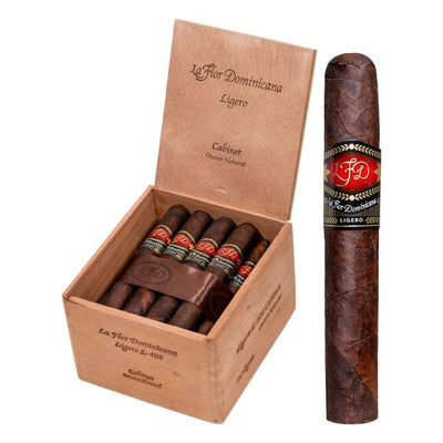 La Flor Dominicana Ligero Cabinet L-400 Oscuro Natural (Toro) (5.75