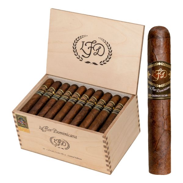 La Flor Dominicana Limited Production Colorado Oscuro No 4 (Robusto) (5.25" x 54)