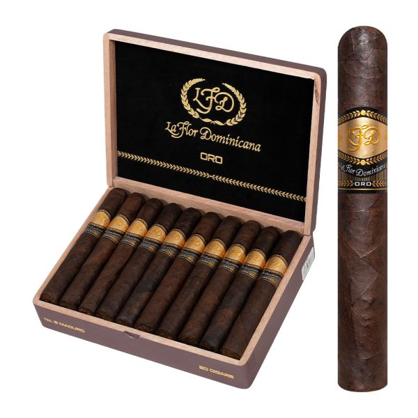 La Flor Dominicana Oro No 6 Maduro (Toro) (6.0" x 54)