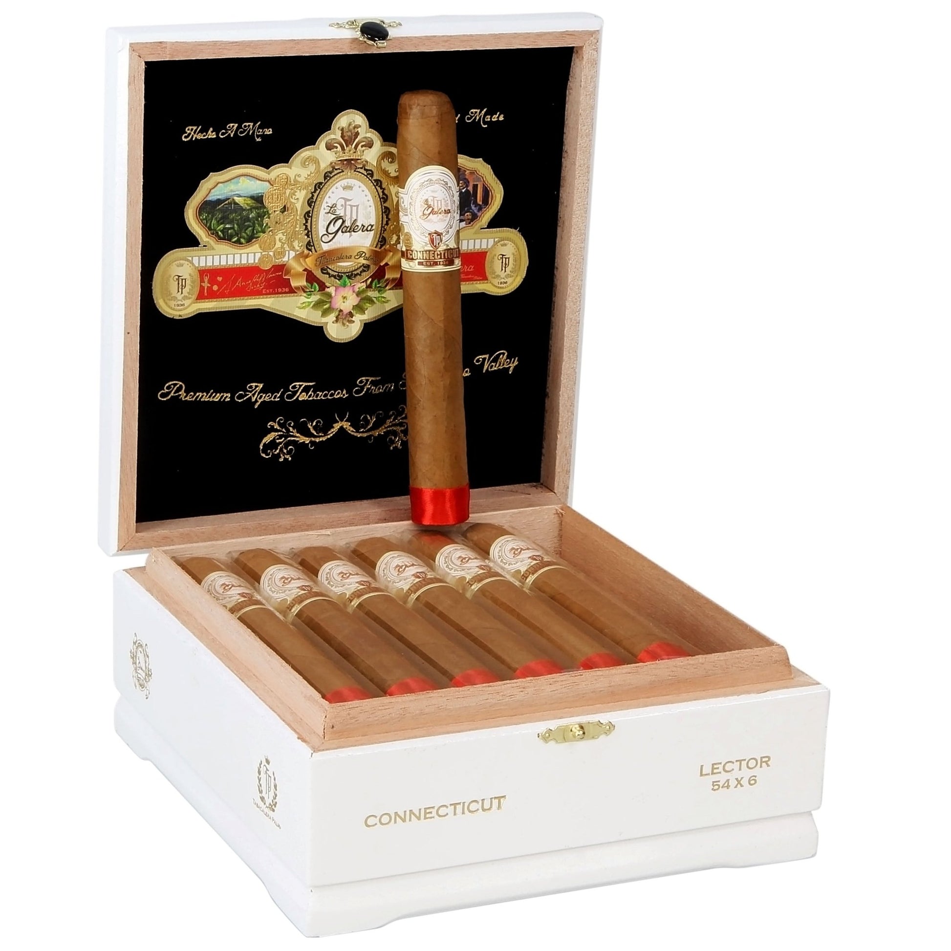 La Galera Connecticut El Lector Toro 6×54 - cigar13