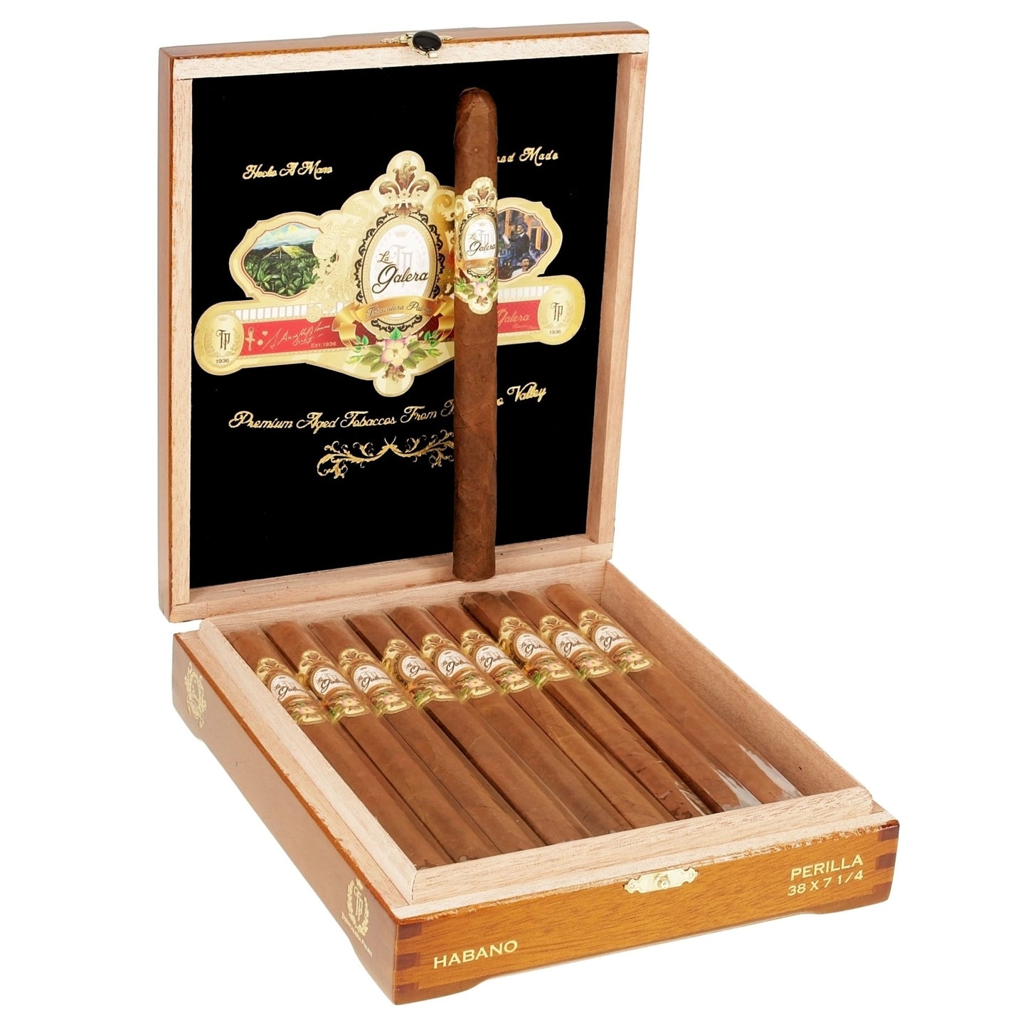 La Galera Habano Perillas Lancero 7¼×38 - cigar13