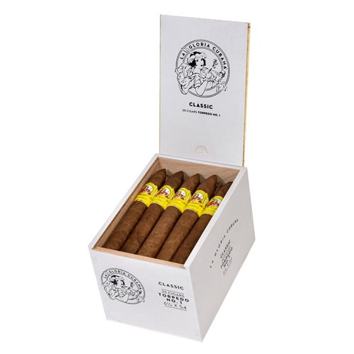 La Gloria Cubana Classic Cigars - Torpedo No. 1 Nat - 6 1/4 X 54