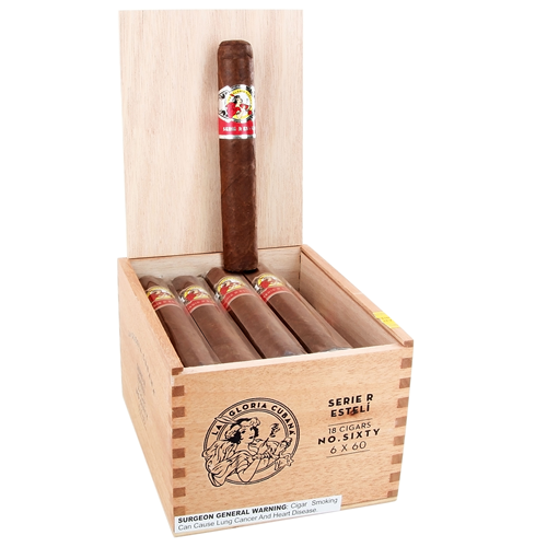 La Gloria Cubana Serie R Esteli Cigars - No. Sixty - 6 X 60