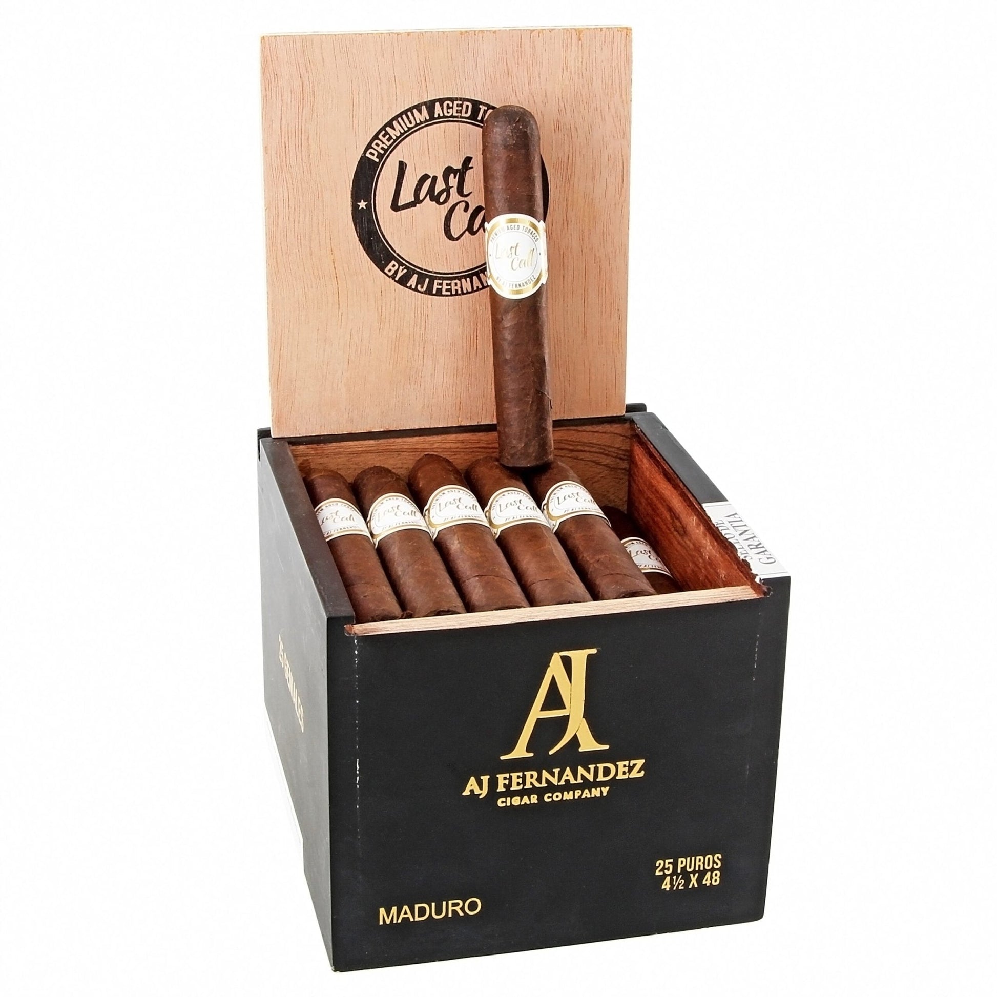 Last Call by Aj Fernandez Maduro - Geniales - 4.5x48 - cigar13