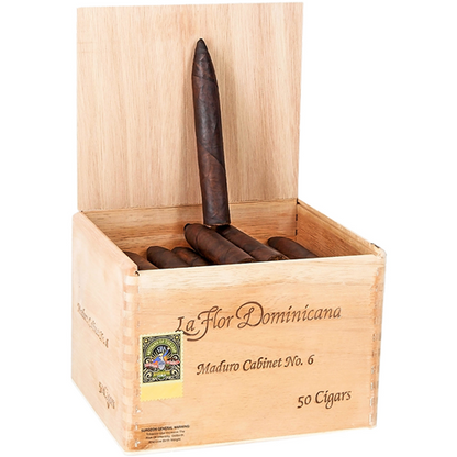 La Flor Dominicana Maduro Cabinet - No. 6 - 5.75x54