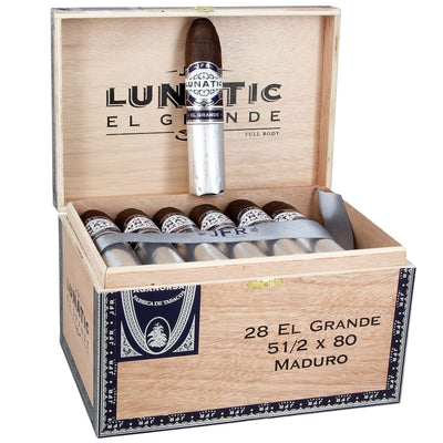 Jfr Lunatic Maduro Cigars - El Grande-5.50x80